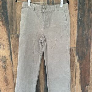 Vineyard Vines boys pants. Khaki corduroy Size 16.
